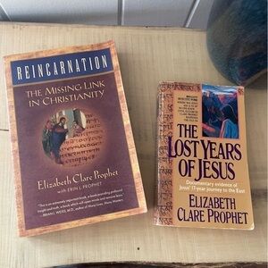 $10 SALE Set of 2 Elizabeth Claire Prophet Book Bundle History Adult Nonfiction